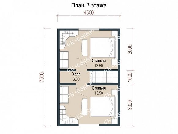Дом из бруса 7х8. фото