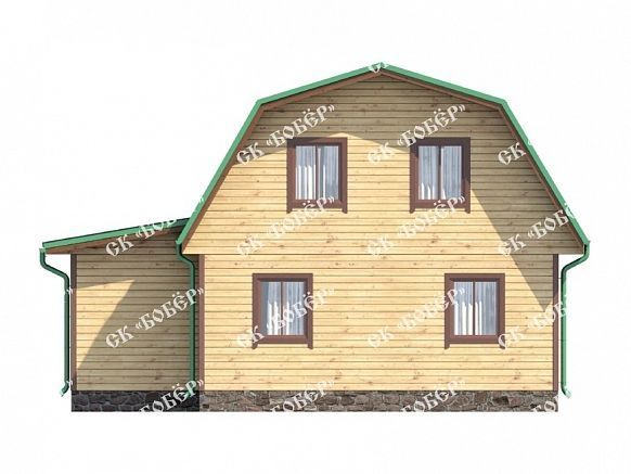 Дом из бруса 9х9.5. фото
