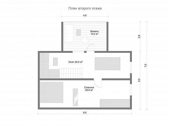 Дом из бруса 8х14. фото